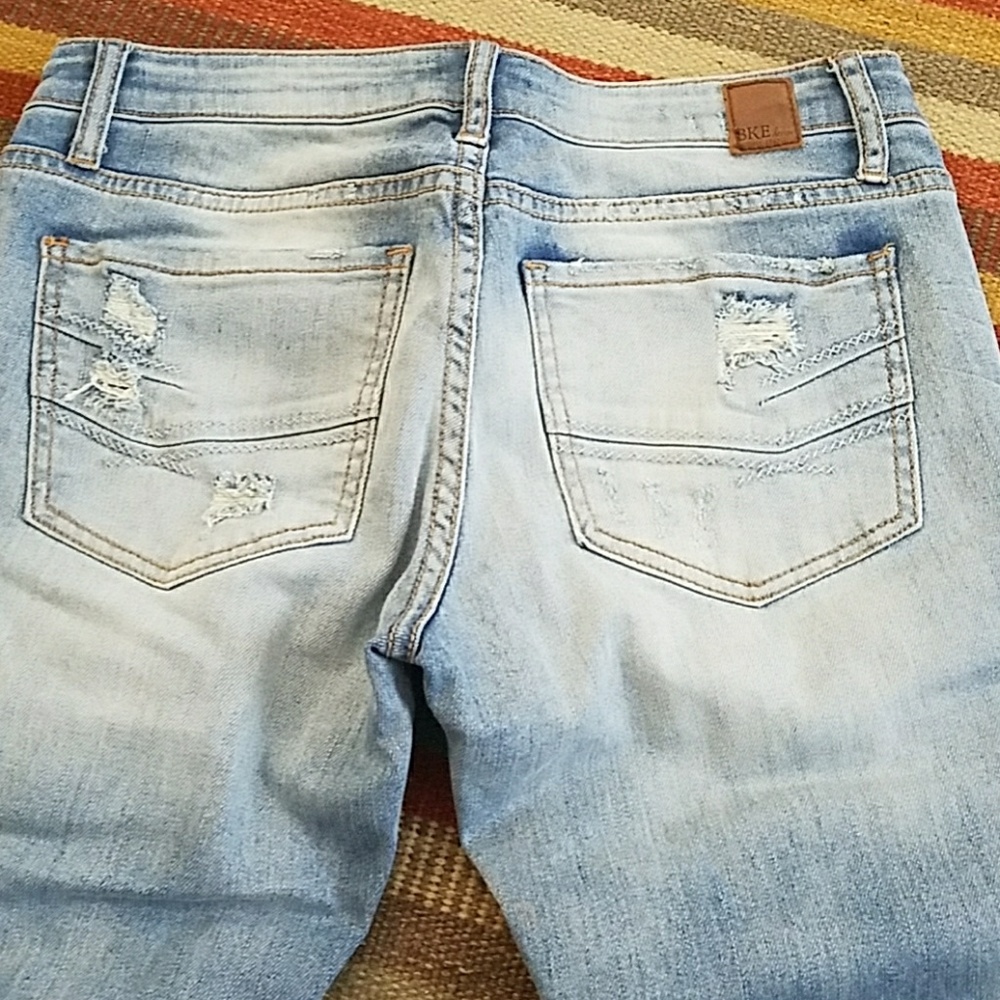 BKE Stella low rise, cropped jeans